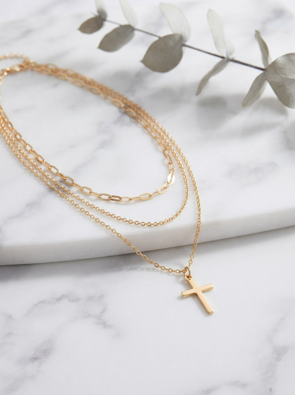 Collar Triple Cruz · Lifestyle · Anturia
