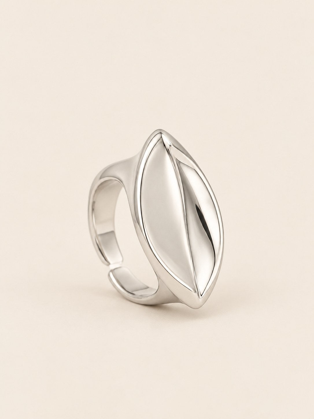 Anillo Estampa Plateado · Hero · Anturia