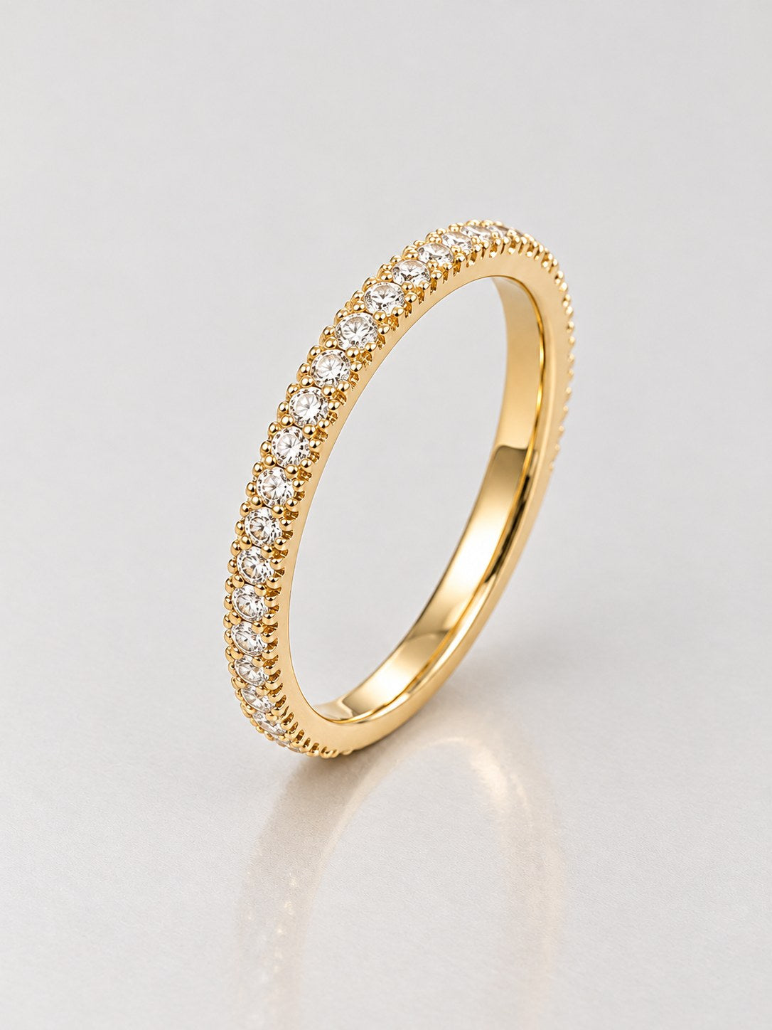 Anillo Microcircones Dorado · Macro · Anturia
