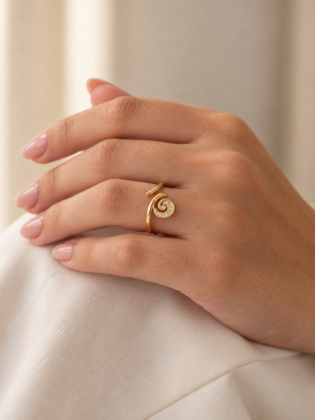 Anillo Espital Microcircones · Modelo · Anturia