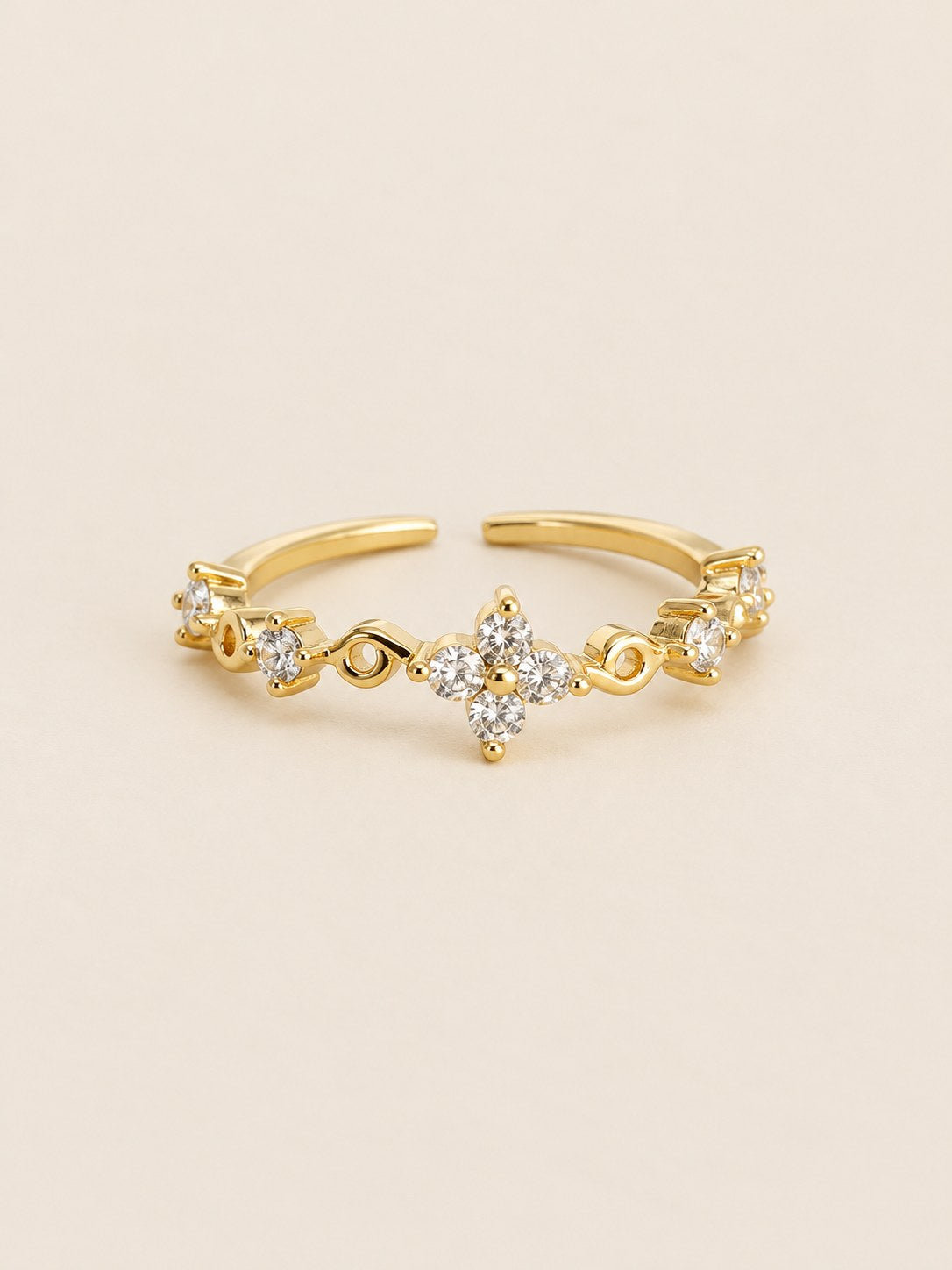 Anillo Trebol Microcircones · Hero · Anturia