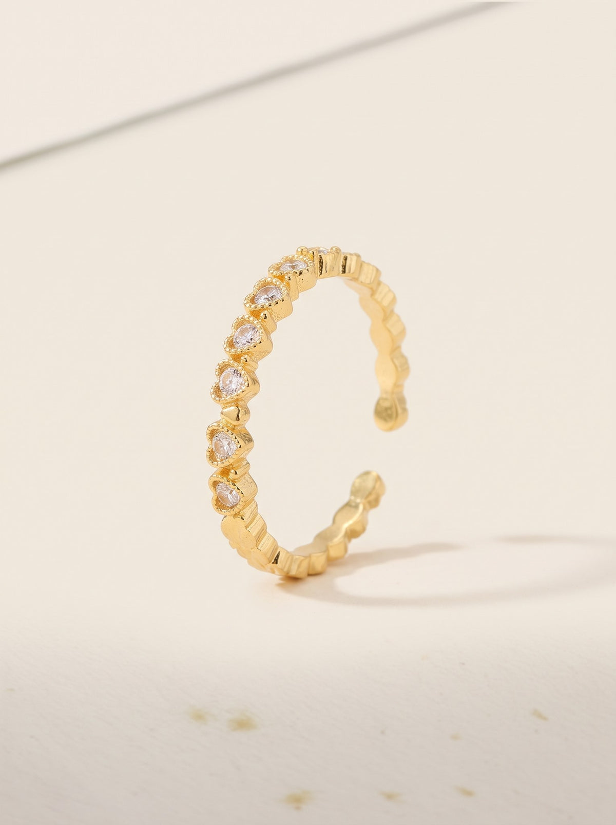 Anillo Microcircones Cristal · Hero · Anturia