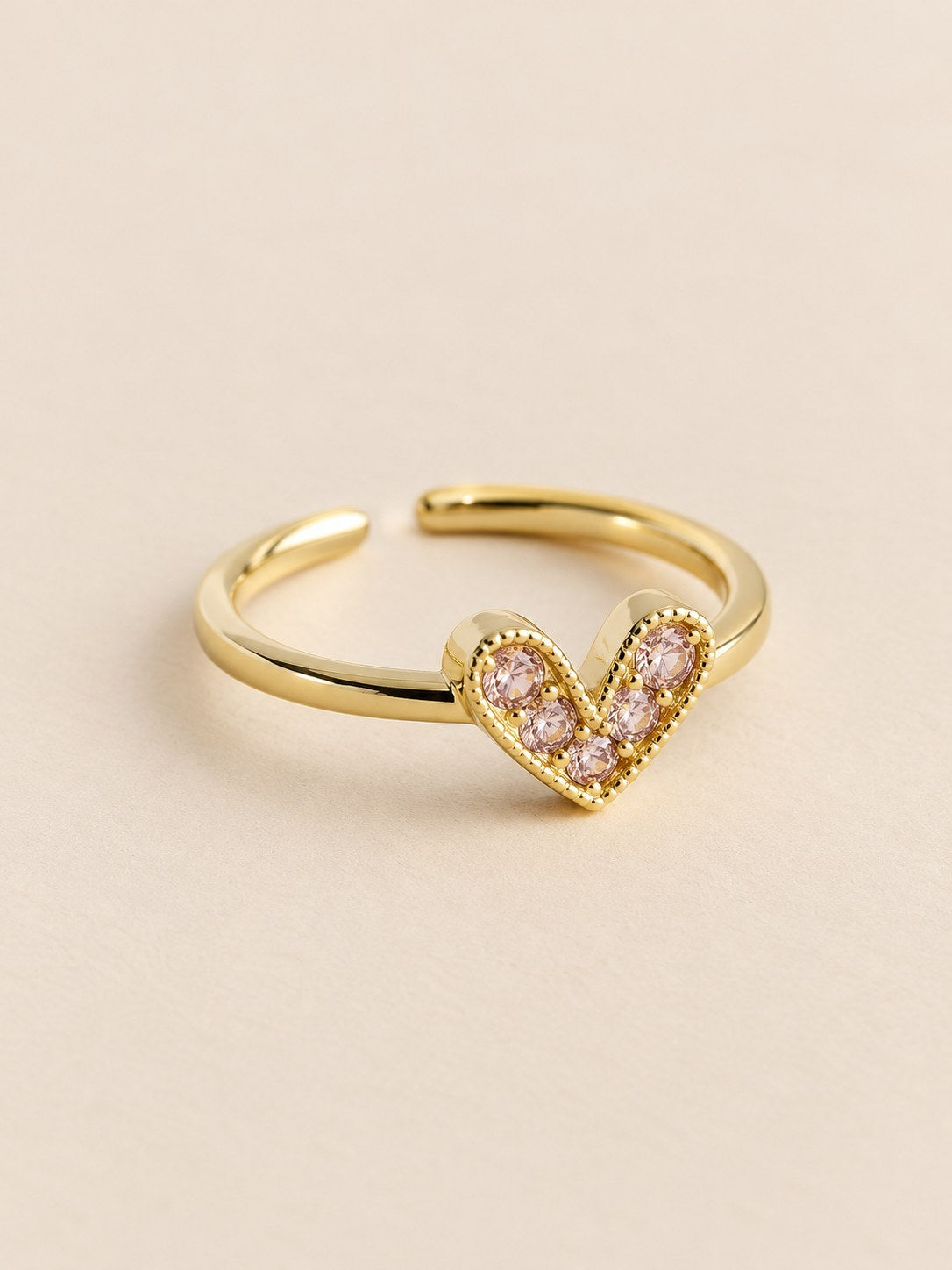 Anillo Corazon Trend Rosa · Hero · Anturia