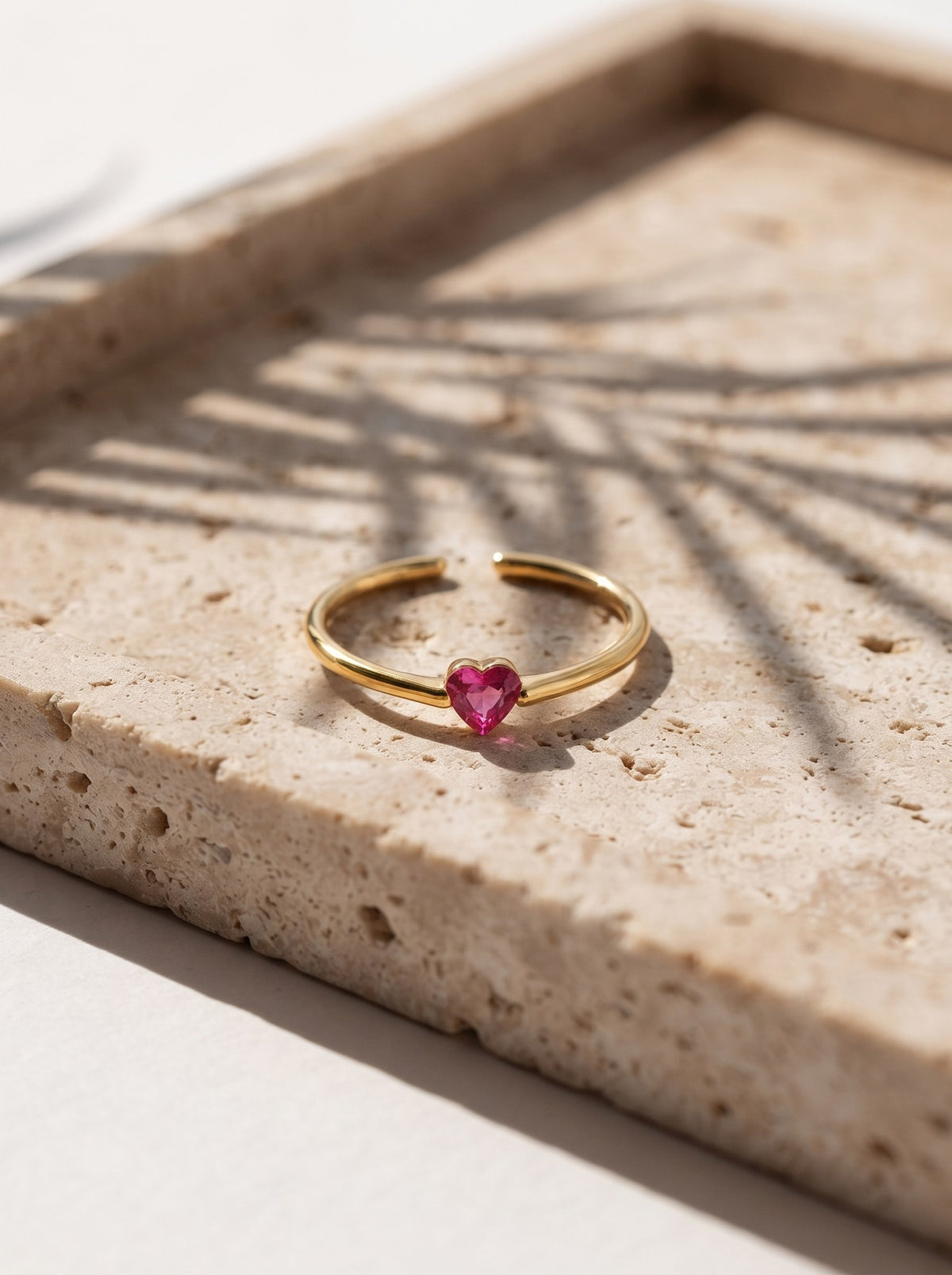 Anillo Corazon Mini Borgoña · Lifestyle · Anturia
