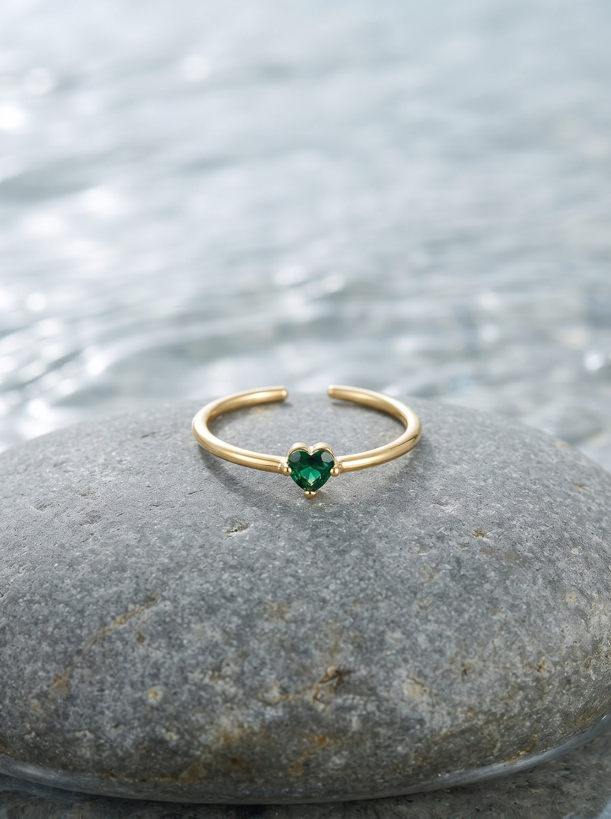 Anillo Corazon Mini Verde · Lifestyle · Anturia