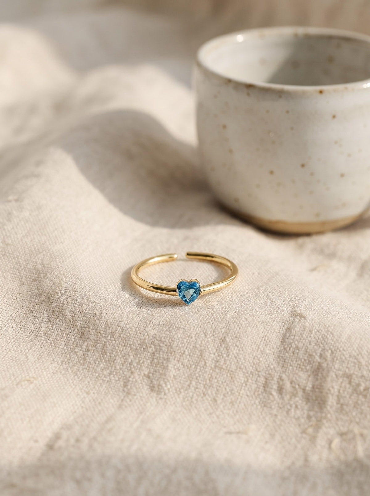 Anillo Corazon Mini Azul · Lifestyle · Anturia