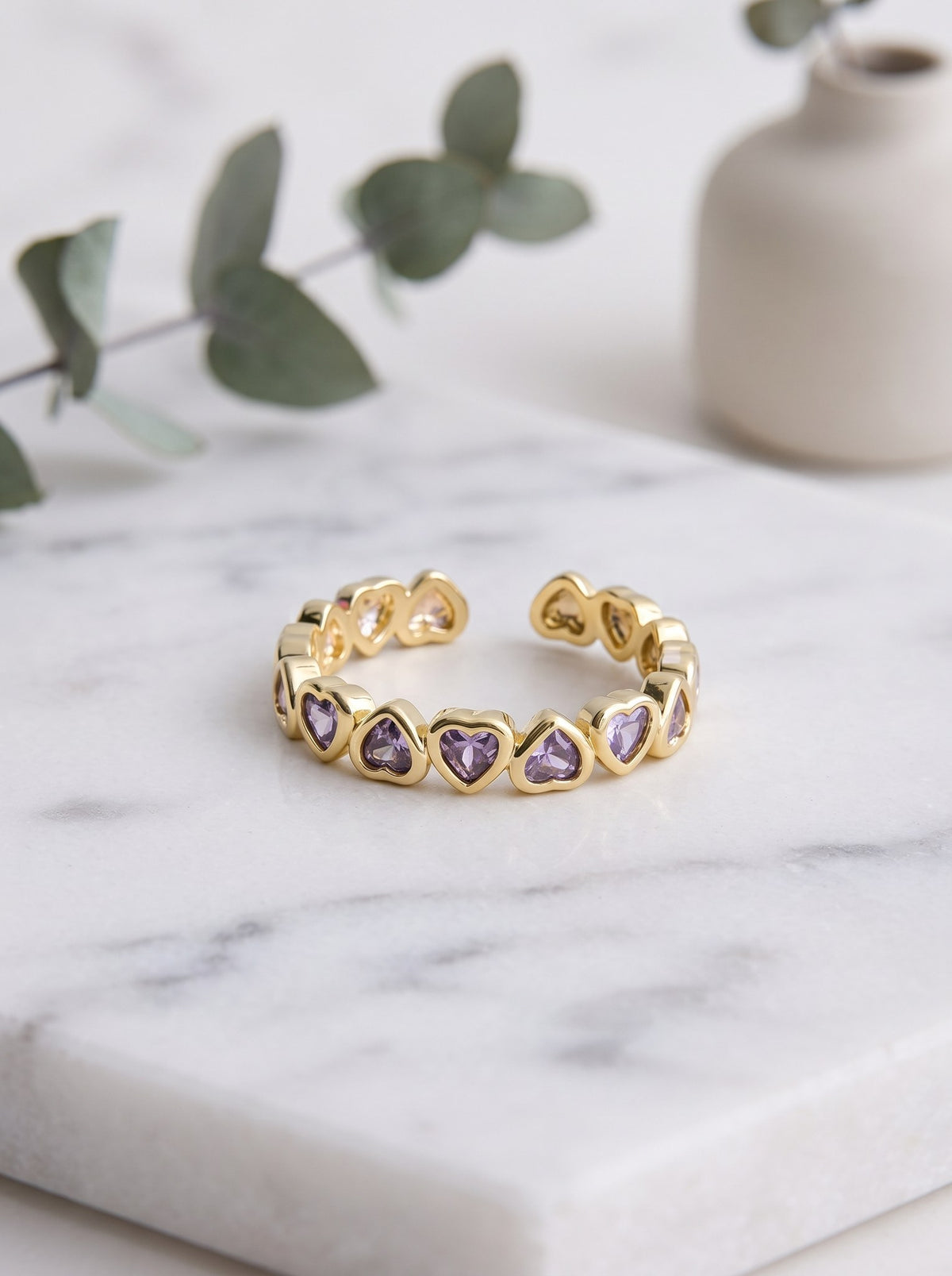 Anillo Corazones Lila · Lifestyle · Anturia