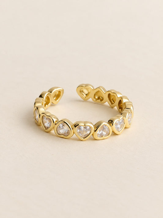 Anillo Corazones Cristal · Hero · Anturia