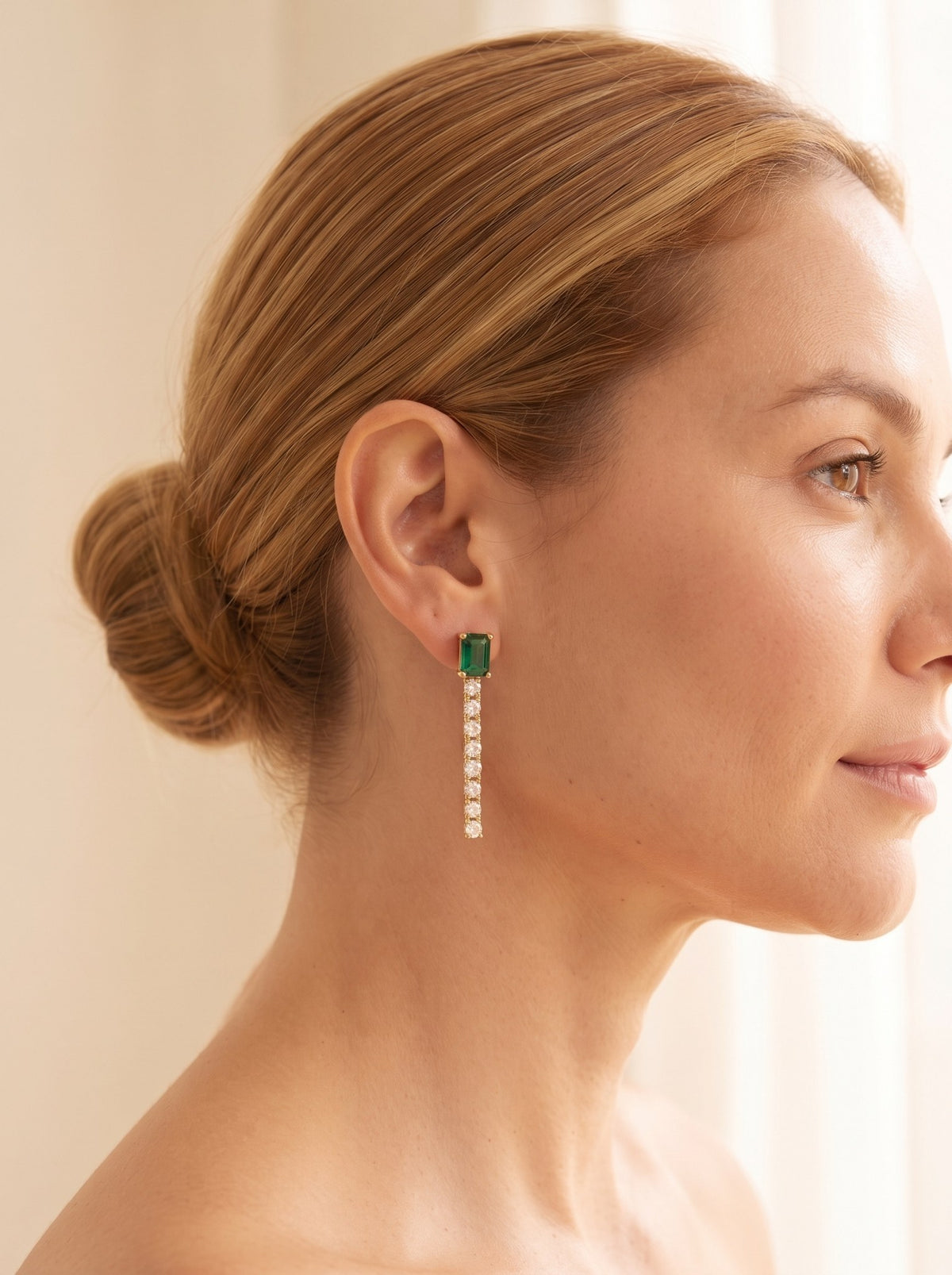 Arete Circónes Esmeralda · Modelo · Anturia