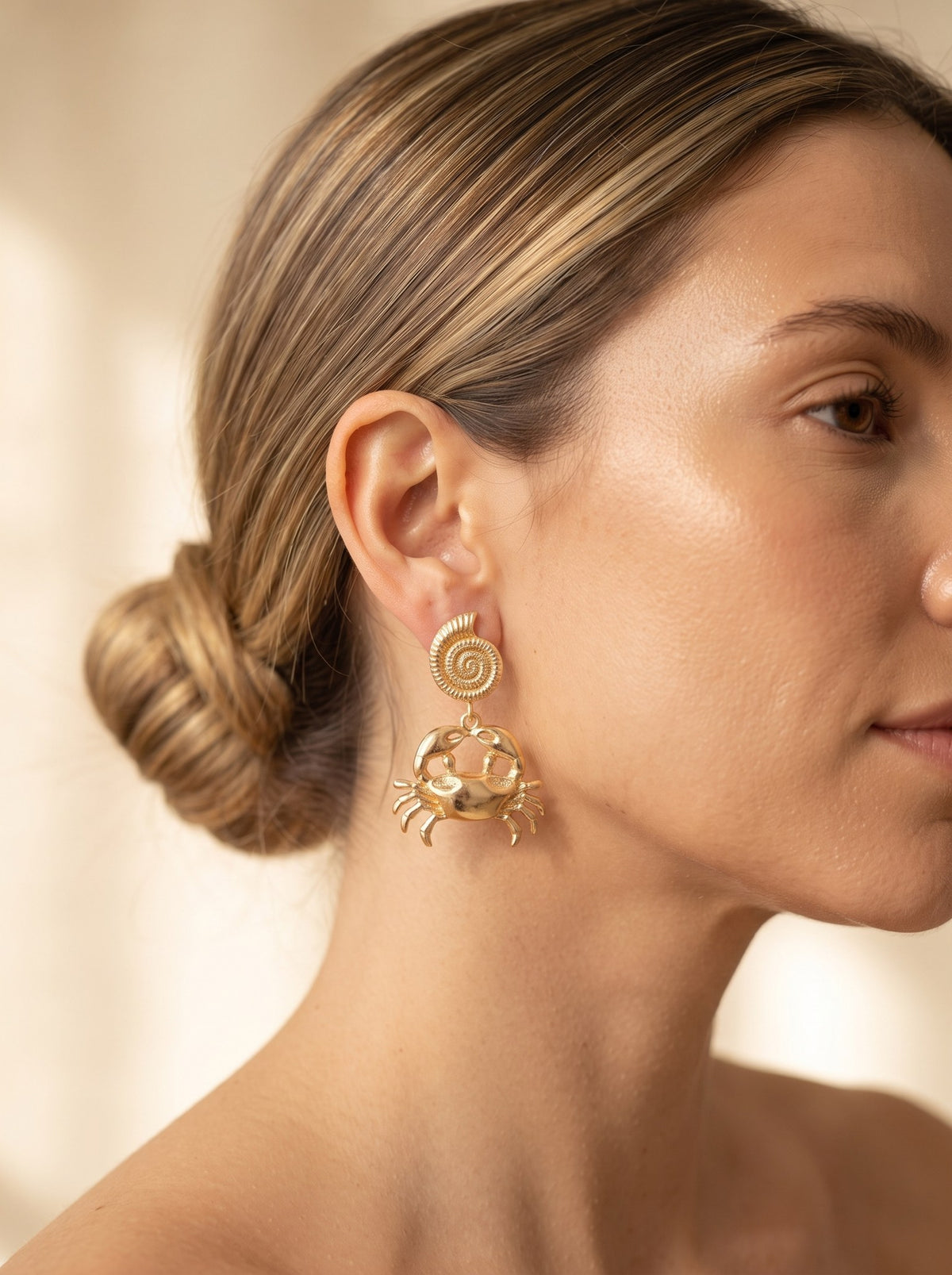 Arete Concha Cangrejo · Modelo · Anturia