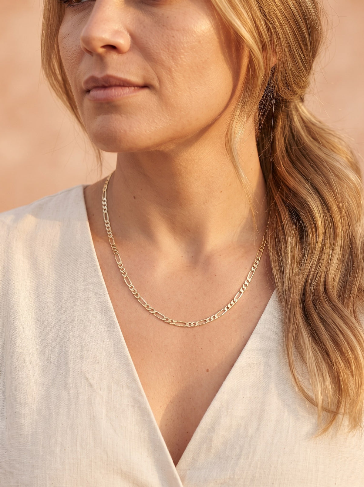 Cadena 3X1 Martillada · Modelo · Anturia