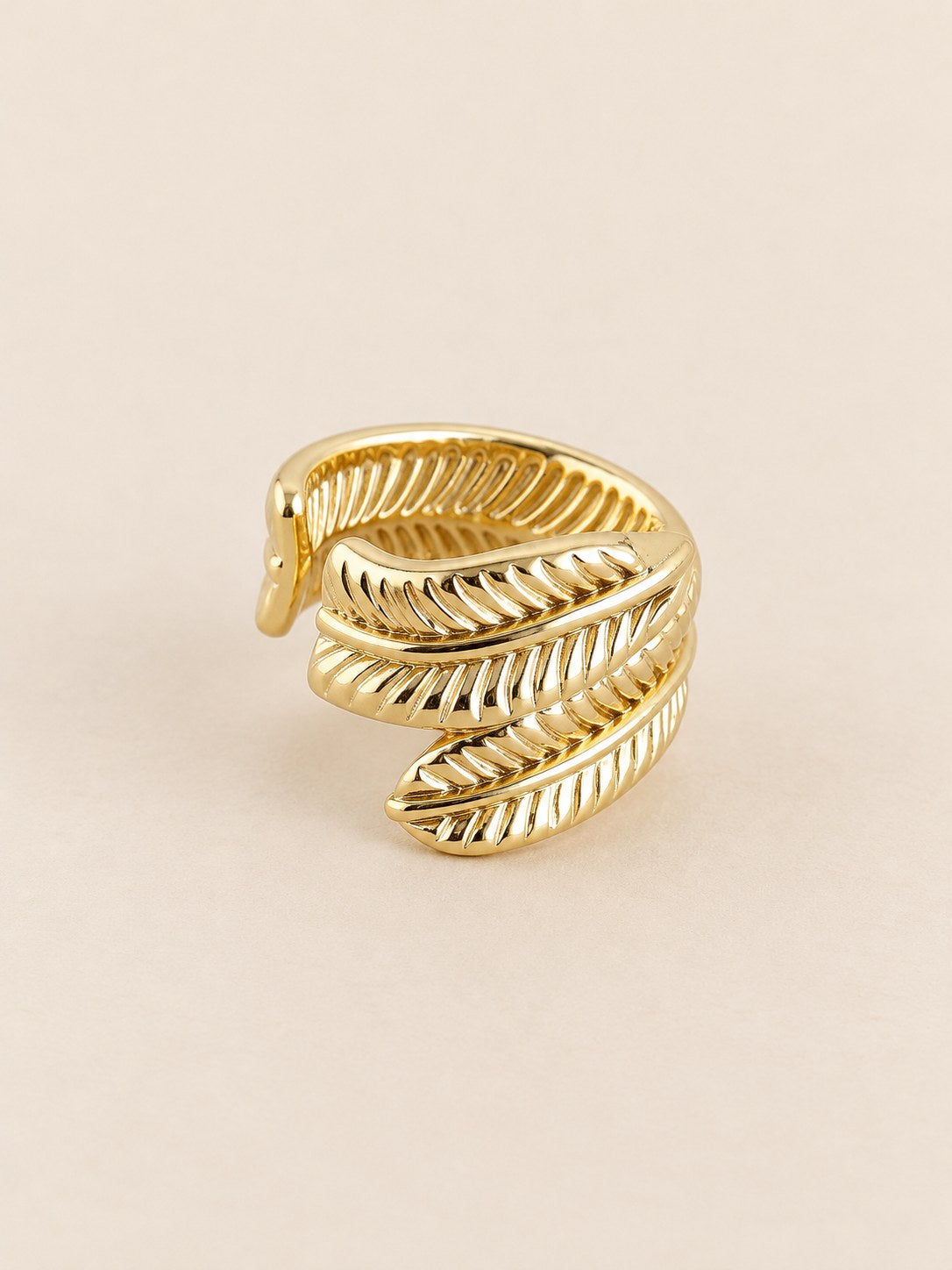 Earcuff Hoja Dorado · Hero · Anturia
