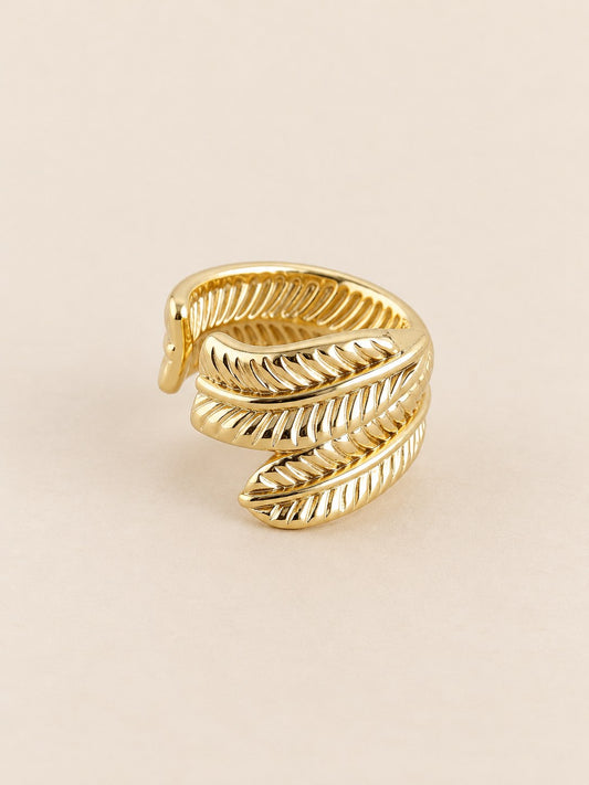Earcuff Hoja Dorado · Hero · Anturia