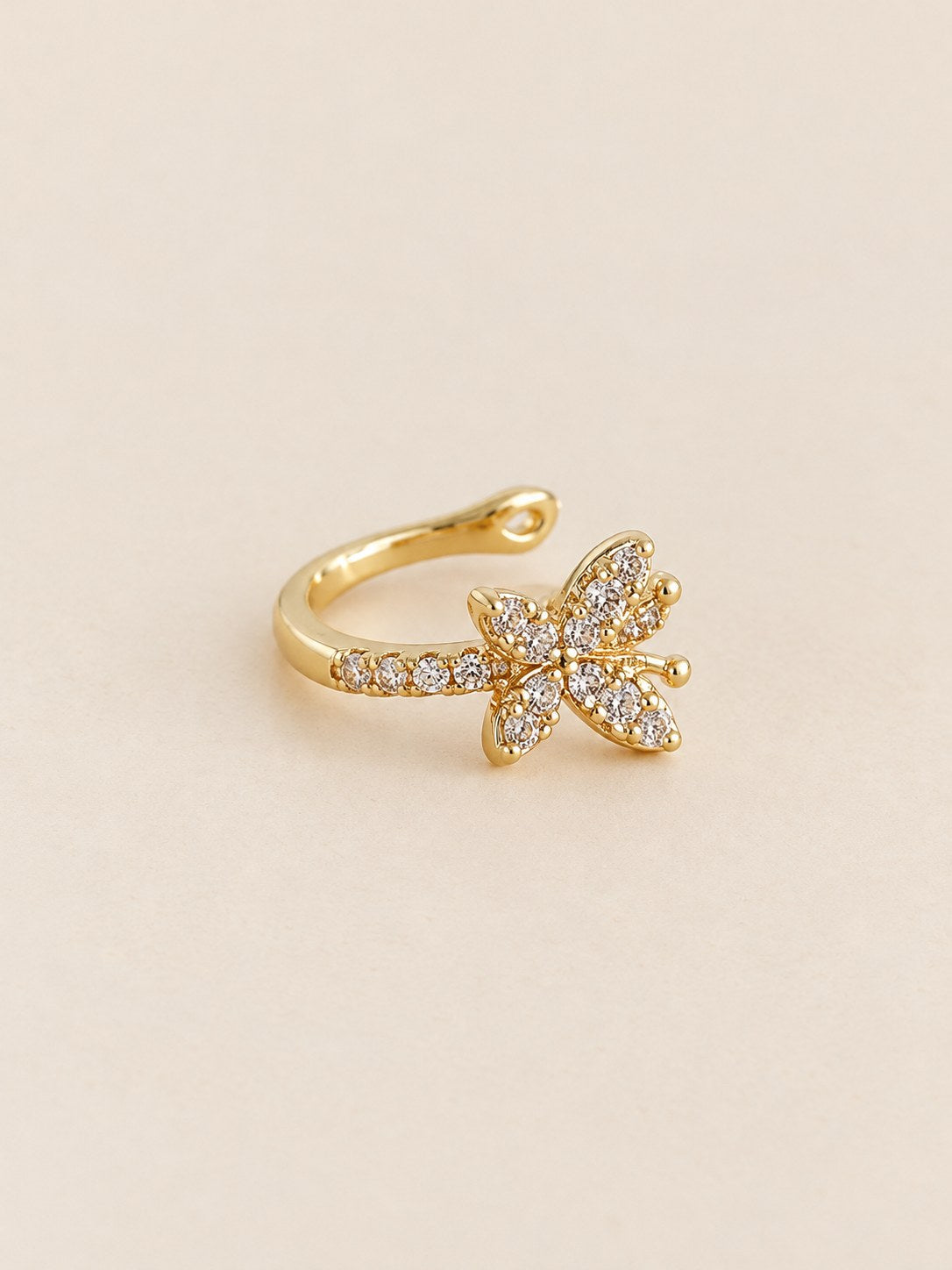 Earcuff Mariposa Microcircón · Hero · Anturia