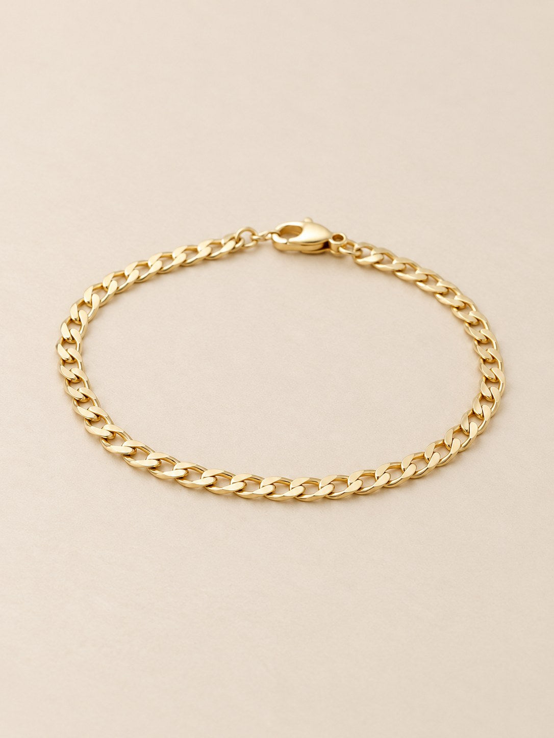 Pulsera Cubana Dorado · Hero · Anturia