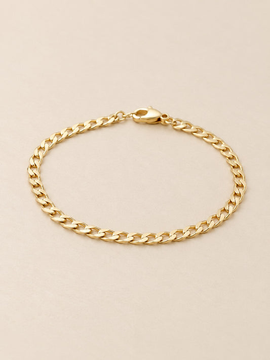 Pulsera Cubana Dorado · Hero · Anturia