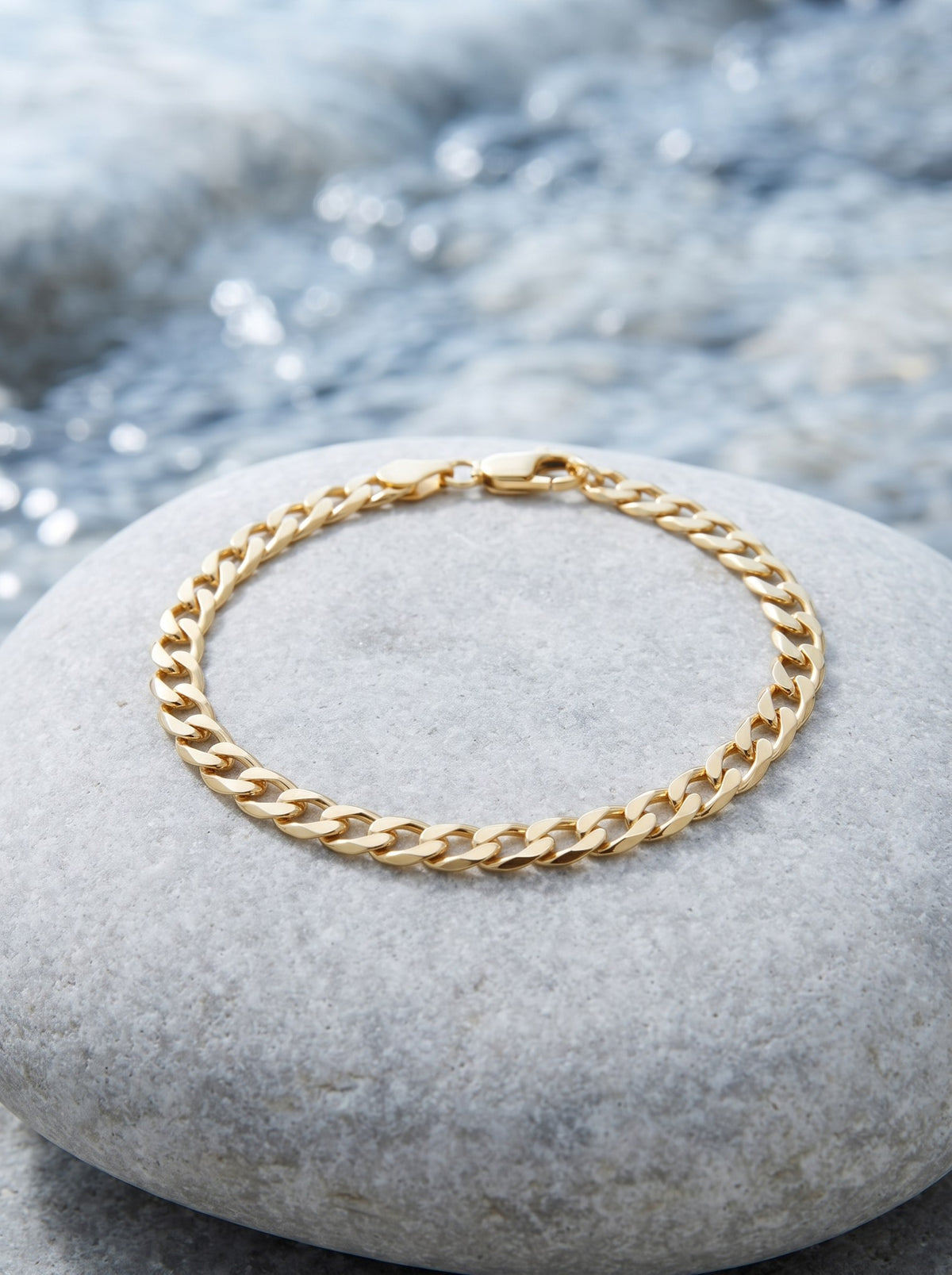 Pulsera Cubana Dorado · Lifestyle · Anturia