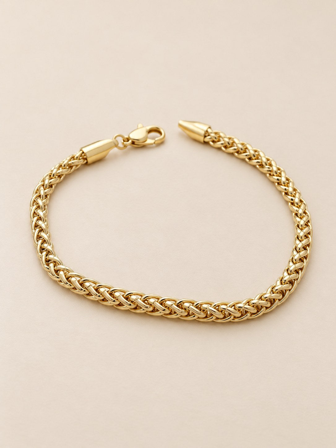 Pulsera Foxtail Dorado · Hero · Anturia