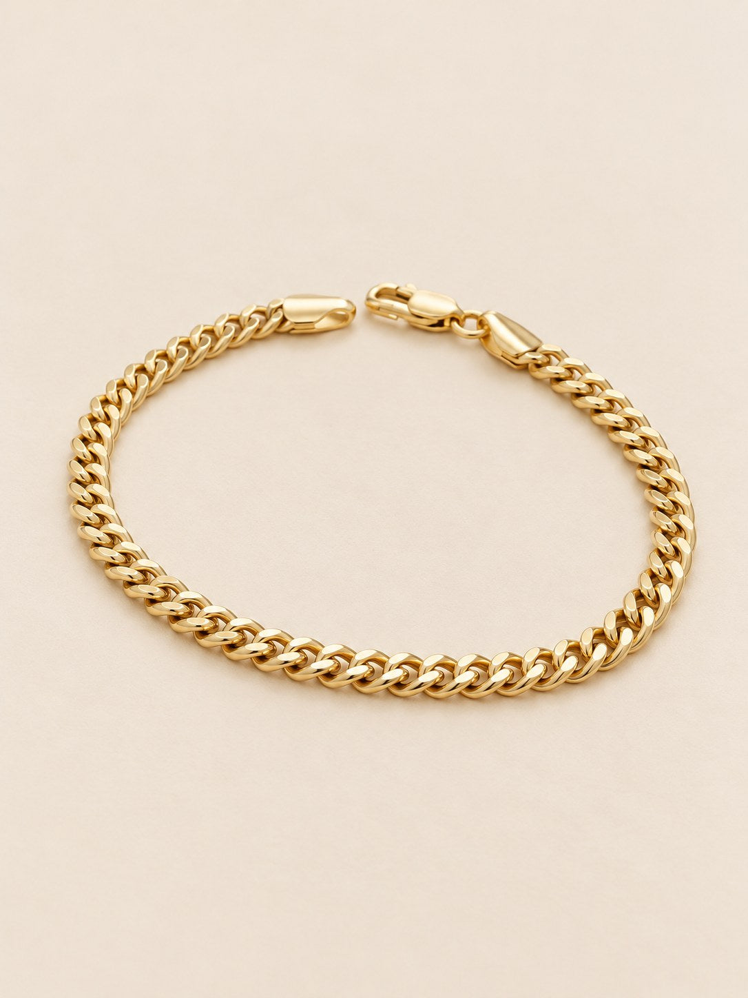 Pulsera Tejido Barbado Dorado · Hero · Anturia