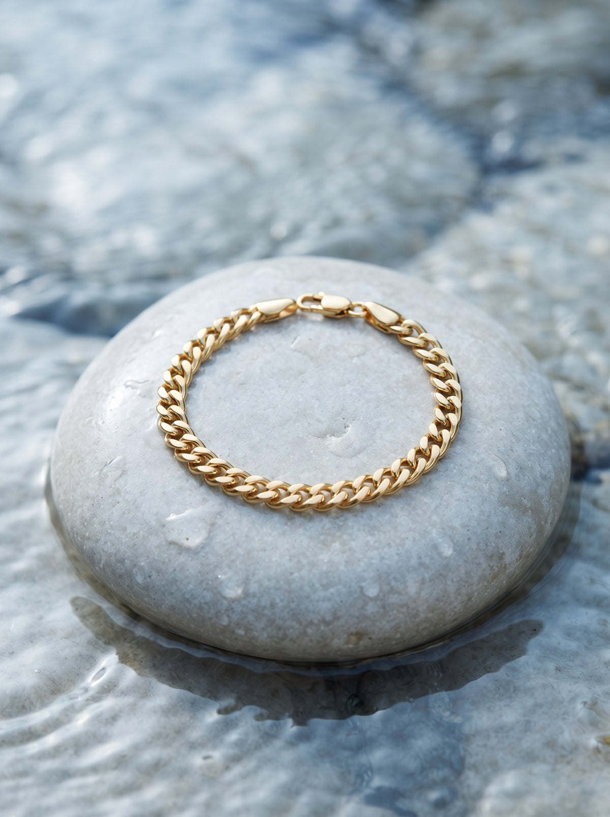 Pulsera Tejido Barbado Dorado · Lifestyle · Anturia