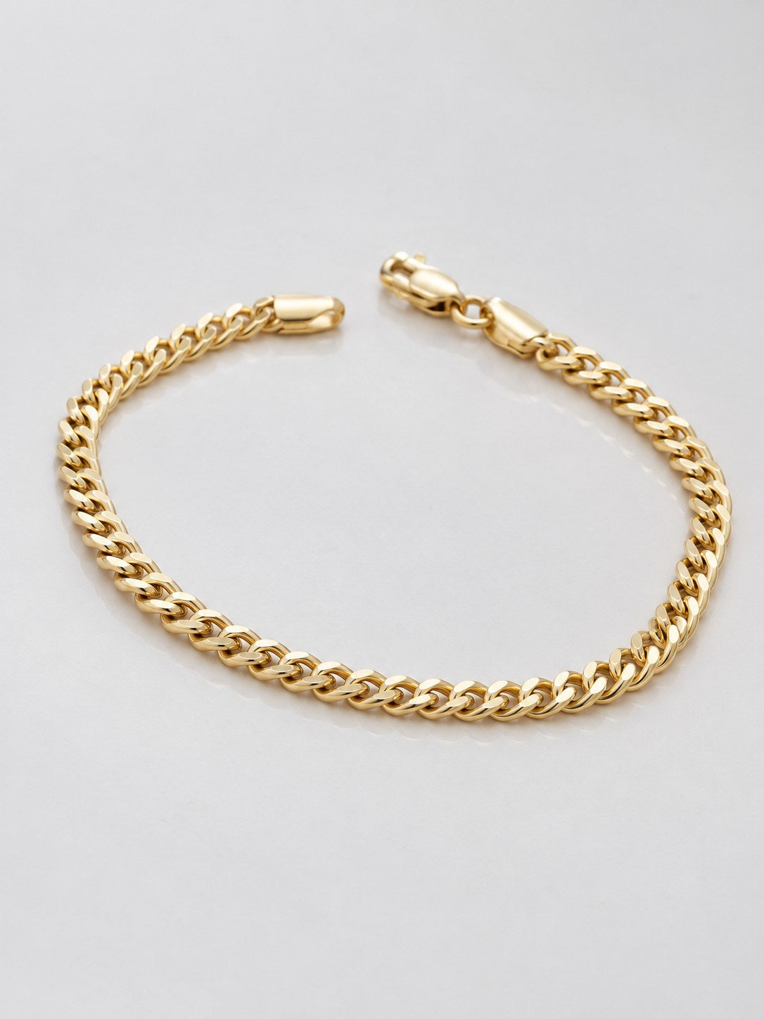 Pulsera Tejido Barbado Dorado · Macro · Anturia