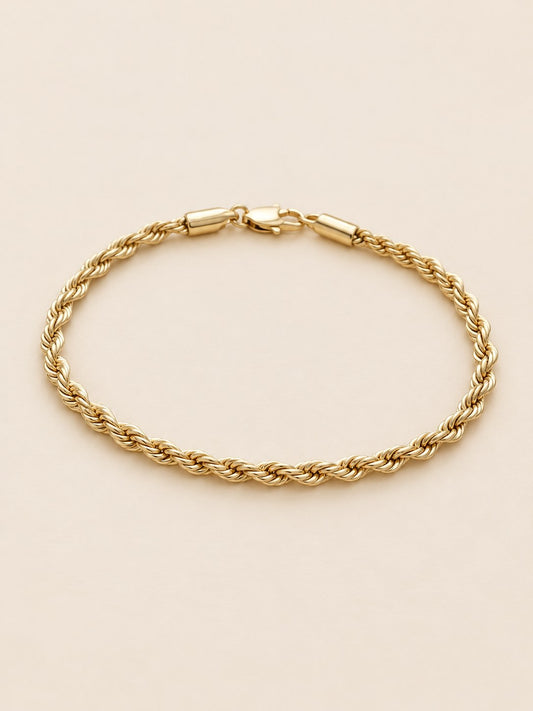 Pulsera Laso Pequeño Dorado · Hero · Anturia