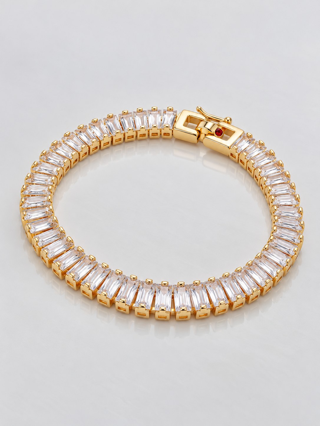 Pulsera Baguette Dorado · Macro · Anturia