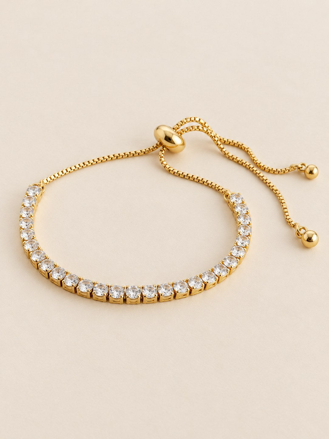 Pulsera Tipo Tennis Cristal Graduable · Hero · Anturia