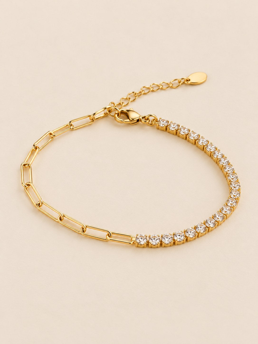 Pulsera Doble Tejido Eslabon Tenis · Hero · Anturia