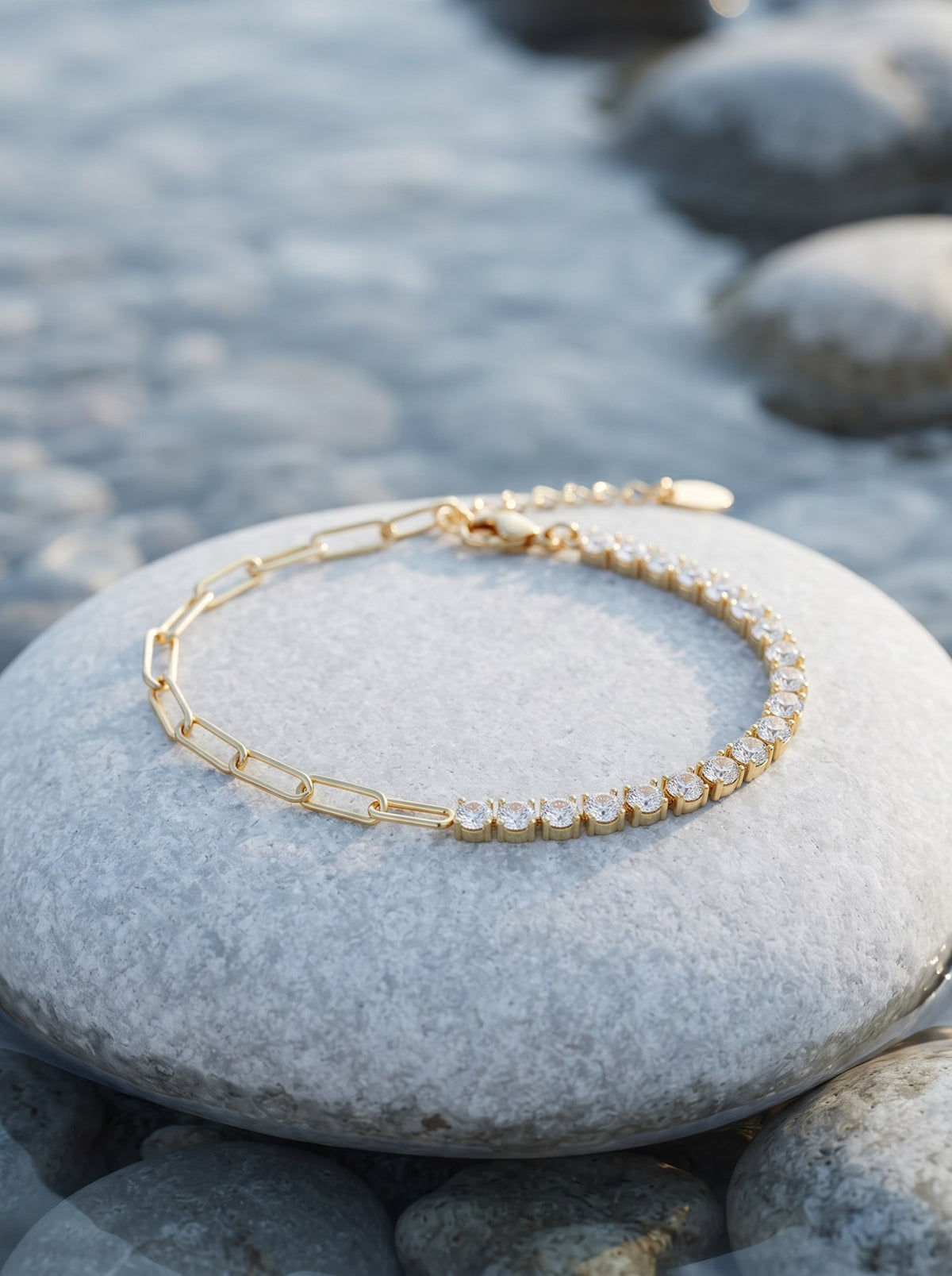 Pulsera Doble Tejido Eslabon Tenis · Lifestyle · Anturia