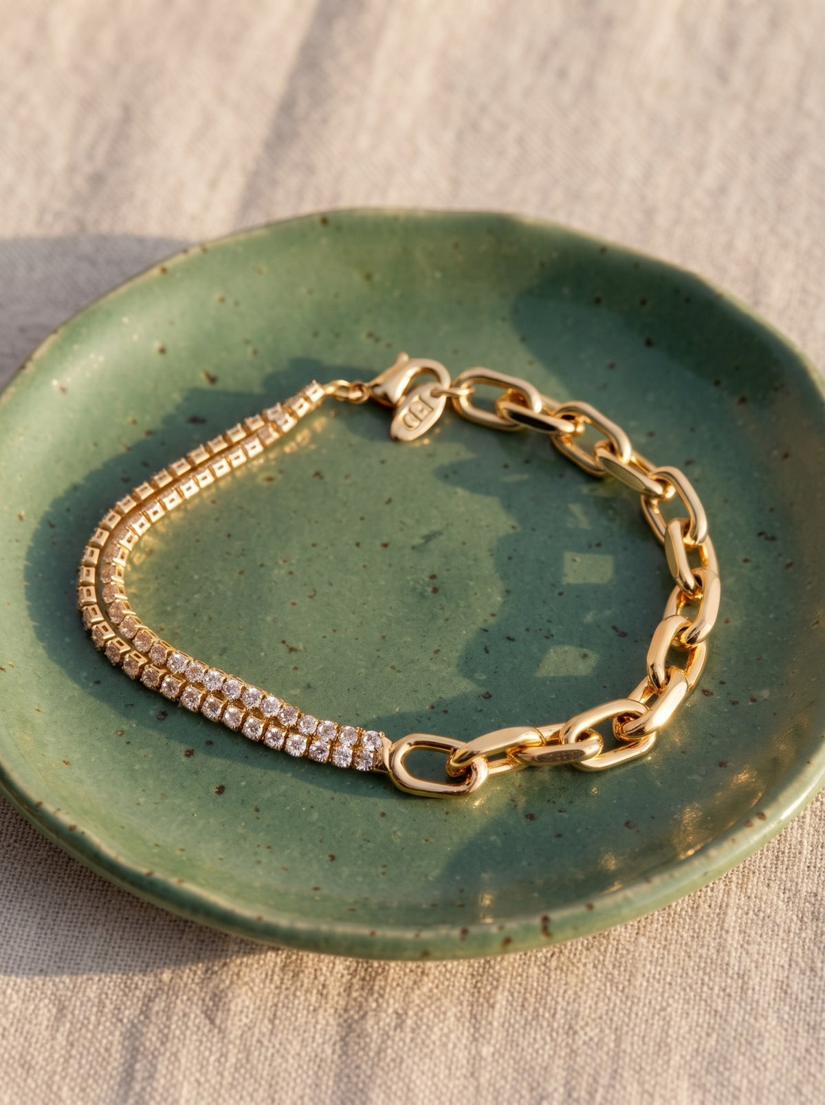 Pulsera Doble Tejido Eslabon Doble Tenis · Lifestyle · Anturia