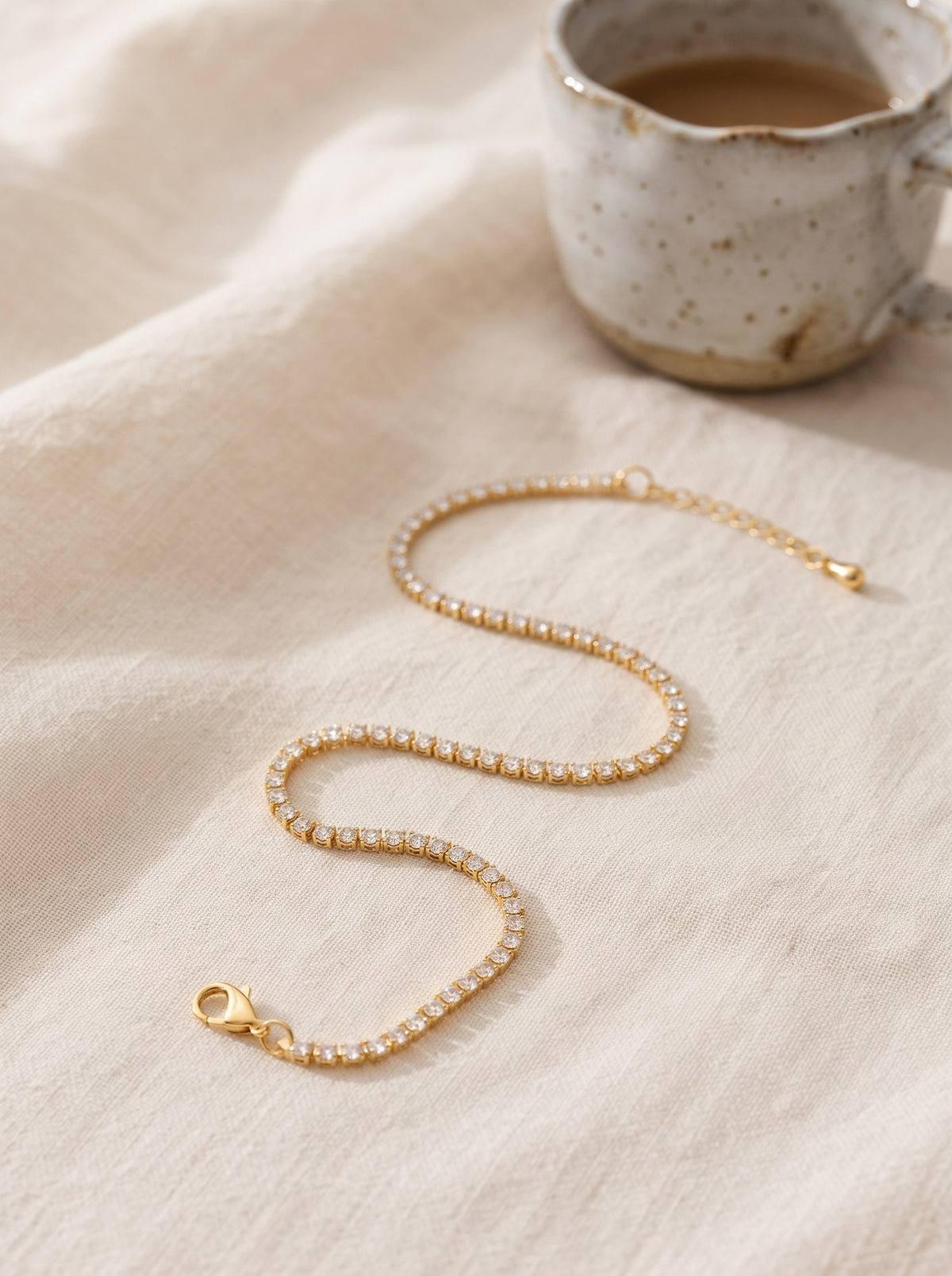 Tobillera Tenis Dorado · Lifestyle · Anturia
