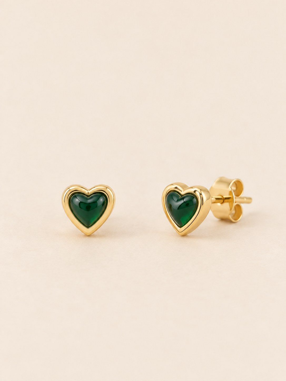 Topo Mini Corazon Circón Esmeralda · Hero · Anturia