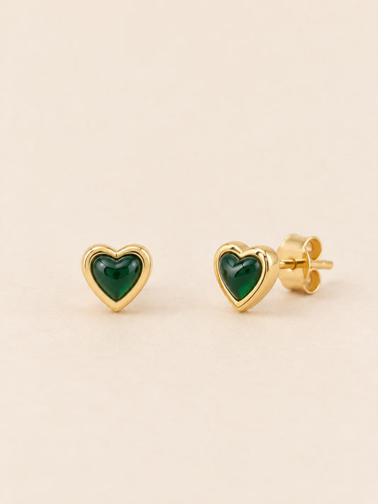 Topo Mini Corazon Circón Esmeralda · Hero · Anturia
