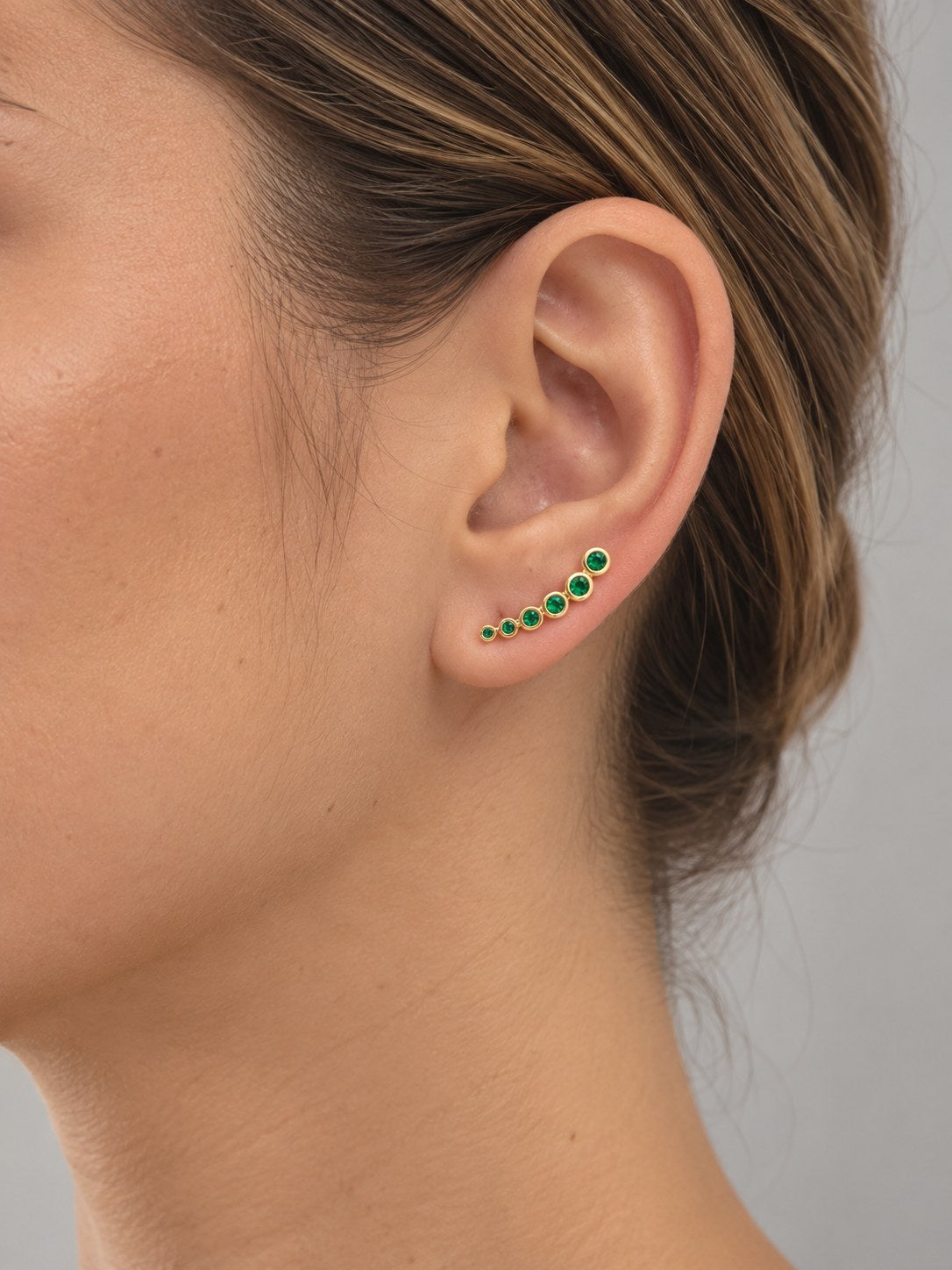 Topo Mini Curvo Circón Cristal · Modelo · Anturia