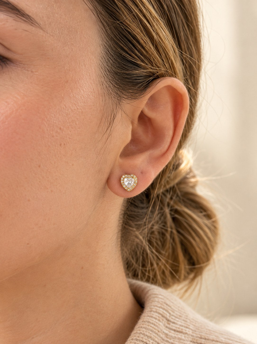 Topo Corazon Microcircón Cristal Pequeño · Modelo · Anturia